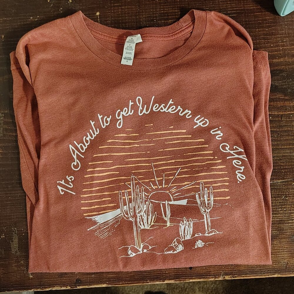 Western Graphic Short sleeve tee